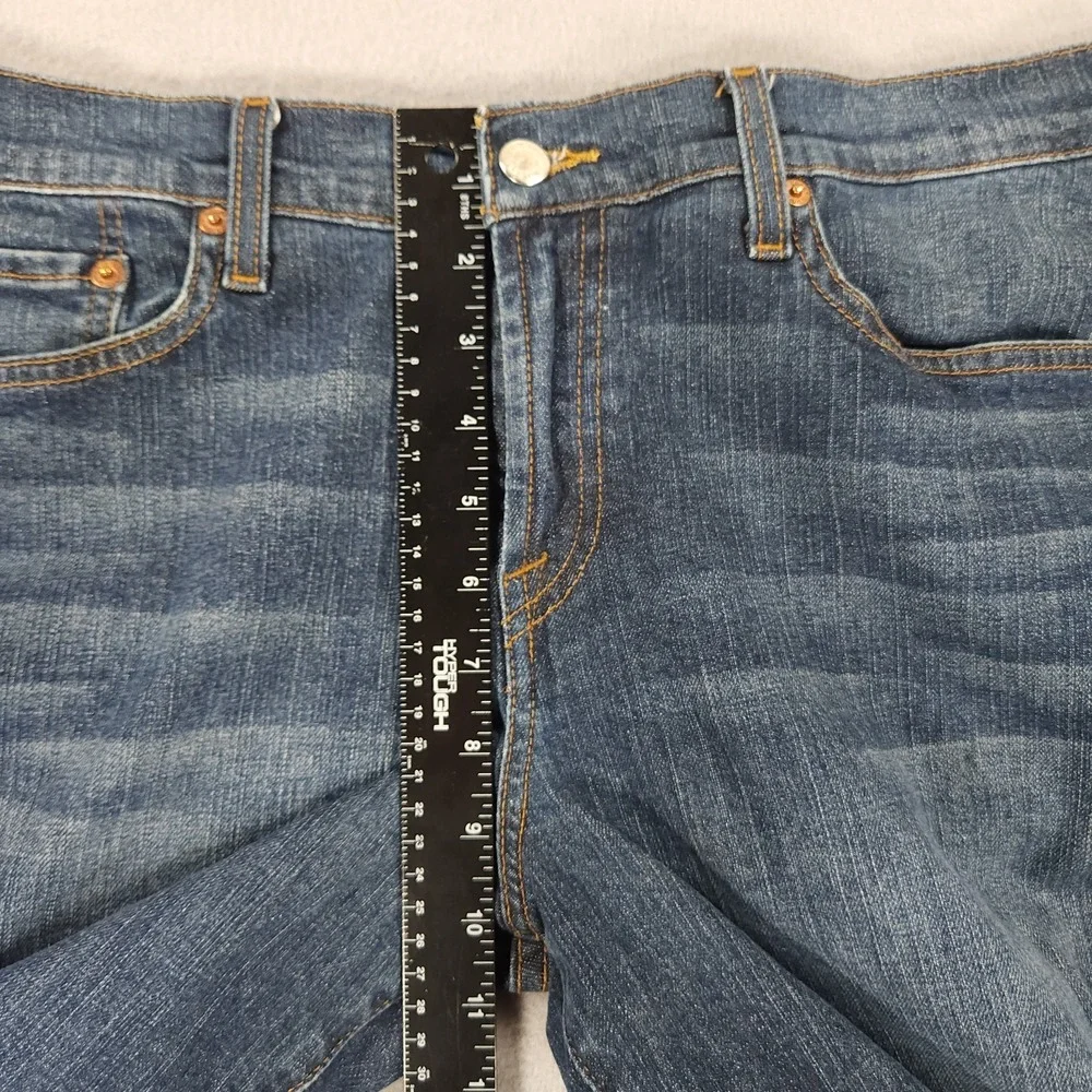 Vintage Lucky Brand Jeans Mens 32x30 Blue Dungarees Classic Fit Y2K - Picture 8 of 14